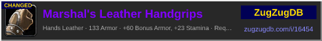 Marshal's Leather Handgrips: forum signature banner