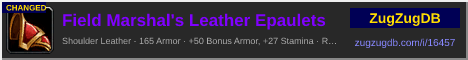 Field Marshal's Leather Epaulets: forum signature banner