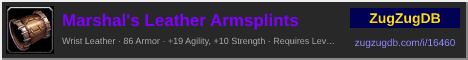Marshal's Leather Armsplints: forum signature banner