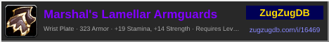 Marshal's Lamellar Armguards: forum signature banner