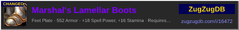 Marshal's Lamellar Boots: forum signature banner