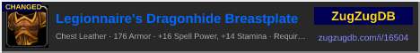 Legionnaire's Dragonhide Breastplate: forum signature banner