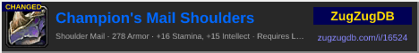 Champion's Mail Shoulders: forum signature banner