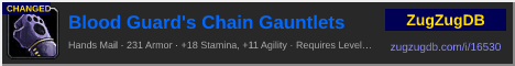 Blood Guard's Chain Gauntlets: forum signature banner