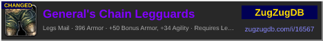 General's Chain Legguards: forum signature banner