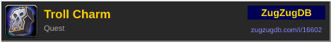 Troll Charm: forum signature banner