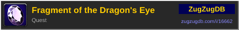 Fragment of the Dragon's Eye: forum signature banner
