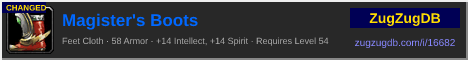 Magister's Boots: forum signature banner