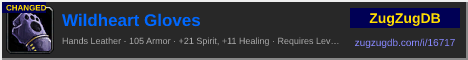 Wildheart Gloves: forum signature banner