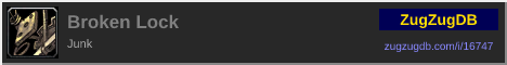 Broken Lock: forum signature banner