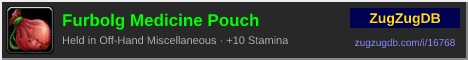 Furbolg Medicine Pouch: forum signature banner