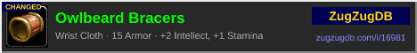 Owlbeard Bracers: forum signature banner
