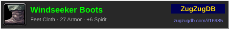 Windseeker Boots: forum signature banner