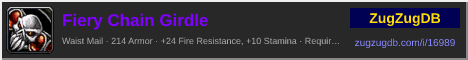Fiery Chain Girdle: forum signature banner
