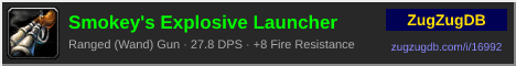 Smokey's Explosive Launcher: forum signature banner