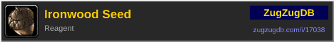 Ironwood Seed: forum signature banner