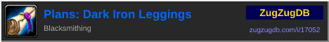 Plans: Dark Iron Leggings: forum signature banner