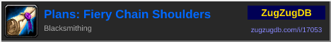 Plans: Fiery Chain Shoulders: forum signature banner