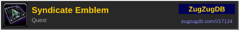 Syndicate Emblem: forum signature banner