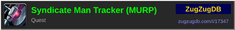 Syndicate Man Tracker (MURP): forum signature banner