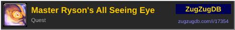 Master Ryson's All Seeing Eye: forum signature banner