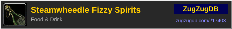Steamwheedle Fizzy Spirits: forum signature banner