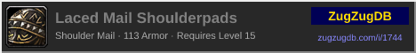 Laced Mail Shoulderpads: forum signature banner
