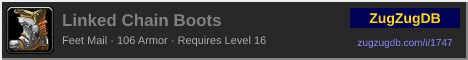 Linked Chain Boots: forum signature banner