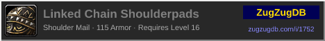 Linked Chain Shoulderpads: forum signature banner