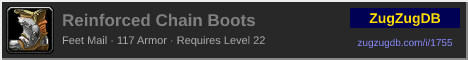 Reinforced Chain Boots: forum signature banner