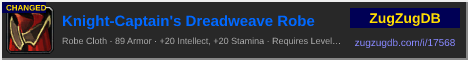 Knight-Captain's Dreadweave Robe: forum signature banner