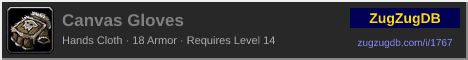 Canvas Gloves: forum signature banner