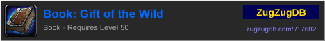 Book: Gift of the Wild: forum signature banner