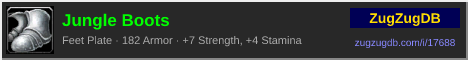 Jungle Boots: forum signature banner