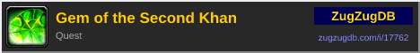Gem of the Second Khan: forum signature banner