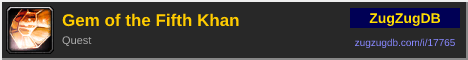 Gem of the Fifth Khan: forum signature banner