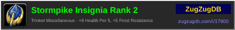 Stormpike Insignia Rank 2: forum signature banner