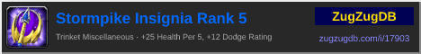 Stormpike Insignia Rank 5: forum signature banner