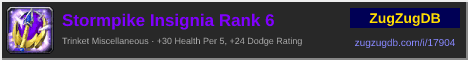 Stormpike Insignia Rank 6: forum signature banner