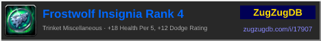 Frostwolf Insignia Rank 4: forum signature banner
