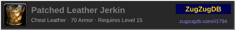 Patched Leather Jerkin: forum signature banner