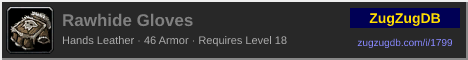 Rawhide Gloves: forum signature banner
