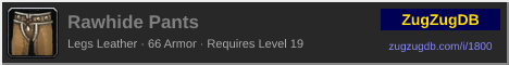 Rawhide Pants: forum signature banner