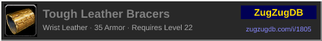 Tough Leather Bracers: forum signature banner