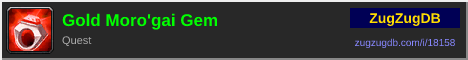 Gold Moro'gai Gem: forum signature banner