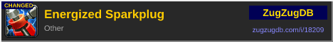 Energized Sparkplug: forum signature banner