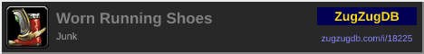 Worn Running Shoes: forum signature banner