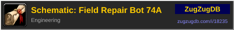 Schematic: Field Repair Bot 74A: forum signature banner