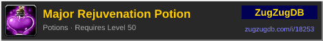 Major Rejuvenation Potion: forum signature banner