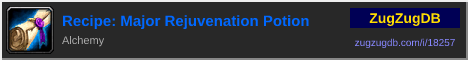 Recipe: Major Rejuvenation Potion: forum signature banner